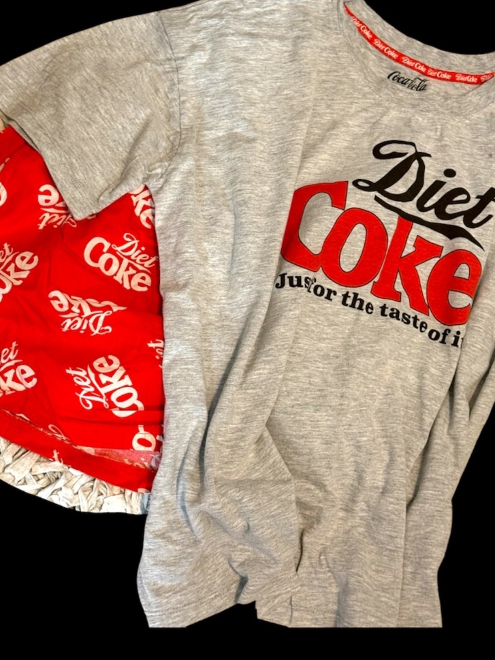 Diet Coke a Cola 2 pc Set (Lg)